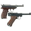 Image 2 : Two German Military Semi-Automatic Pistols -A) Walther "ac 44" Code Pistol
