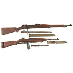 Two U.S. Long Guns -A) U.S. Springfield Model 1903 Bolt Action Rifle