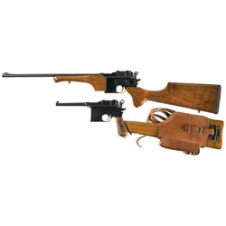 Two Mauser Semi-Automatic Firearms -A) Mauser Carbine Replica