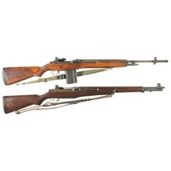 Two M1/M14 Style Semi-Automatic Rifles -A) A.R. Sales Mark IV Rifle, Serial Number "0034"