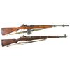 Image 1 : Two M1/M14 Style Semi-Automatic Rifles -A) A.R. Sales Mark IV Rifle, Serial Number "0034"