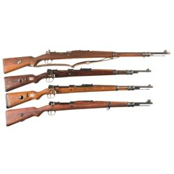 Four Bolt Action Military Rifles -A) DWM Brazilian Contract Model 1908 Rifle