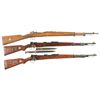Image 1 : Three Bolt Action Military Rifles -A) Swedish Carl Gustaf Model 96/38 Mauser Rifle