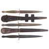 Image 1 : Three Fairbairn-Sykes Style Commando Knives