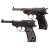 Image 1 : Two P-38 Semi-Automatic Pistols -A) Walther "ac/42" Code P-38 Pistol
