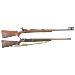 Two U.S. Remington Bolt Action Rifles -A) U.S. Remington Model 40x Single Shot Rifle