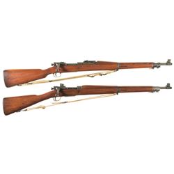 Two U.S. Model 1903 Bolt Action Rifles -A) U.S. Remington Model 1903 Rifle