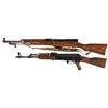 Image 2 : Two Semi-Automatic Long Guns -A) Soviet SKS Carbine with Bayonet