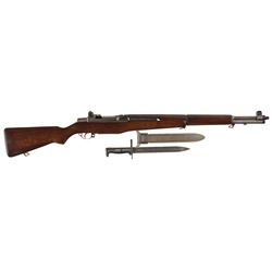 U.S. Springfield M1 Garand Semi-Automatic Rifle with Bayonet