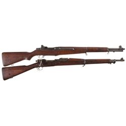 Two U.S. Military Rifles -A) U.S. Springfield Armory M1 Garand Semi-Automatic Rifle