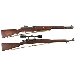 Two U.S. Military Rifles -A) U.S. M1 Garand Semi-Automatic Rifle