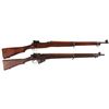 Image 1 : Two Military Bolt Action Rifles -A) U.S. Eddystone Model 1917 Rifle