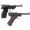 Image 2 : Two German Semi-Automatic Pistols -A) Mauser "byf/43" Code P-38 Pistol with Holster