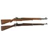 Image 1 : Two U.S. Military Longarms -A) U.S. Springfield M1 Garand Semi-Automatic Rifle