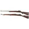 Image 2 : Two U.S. Bolt Action Rifles -A) U.S. Springfield Model 1922 M2 Training Rifle