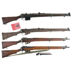 Four Bolt Action Military Rifles -A) Ishapore Model 2A Rifle