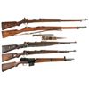 Image 1 : Five Military Rifles -A) Mexican Contract Japanese Model 1913 Bolt Action Rifle