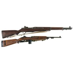 Two U.S. Military Semi-Automatic Longarms -A) U.S. Springfield M1 Garand Rifle