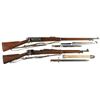 Image 1 : Two U.S. Military Bolt Action Rifles with Bayonets -A) U.S. Springfield Model 1898 Krag Jorgensen Ri