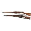 Image 2 : Two U.S. Military Bolt Action Rifles with Bayonets -A) U.S. Springfield Model 1898 Krag Jorgensen Ri