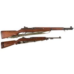 Two U.S. Military Semi-Automatic Long Guns -A) U.S. Springfield Armory M1 Garand Rifle