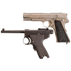 Two Semi-Automatic Pistols -A) Polish Radom VIS Model 35 Pistol with Nazi Markings