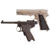 Image 1 : Two Semi-Automatic Pistols -A) Polish Radom VIS Model 35 Pistol with Nazi Markings