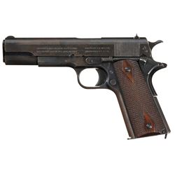 Fine World War I U.S. Colt Model 1911 Semi-Automatic Pistol with Holster
