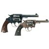 Image 2 : Collector's Lot of Two Colt Double Action Revolvers -A) British Proofed Colt New Service Revolver in