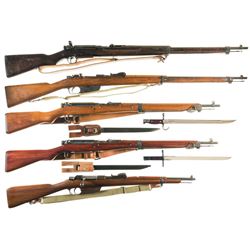 Five Bolt Action Military Rifles -A) Japanese Kokura Type 38 Rifle
