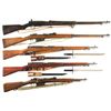 Image 1 : Five Bolt Action Military Rifles -A) Japanese Kokura Type 38 Rifle