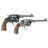 Image 2 : Two U.S. Colt Double Action Revolvers -A) U.S. Colt Army Model 1917 Revolver