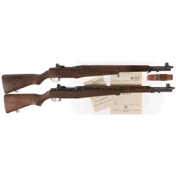 Two M1 Garand Semi-Automatic Rifles -A) U.S. Springfield M1 Garand Rifle