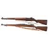 Image 2 : Two U.S. Military Rifles -A) U.S. Winchester M1 Garand Semi-Automatic Rifle