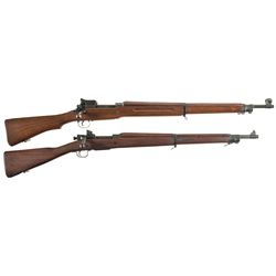 Two U.S. Bolt Action Rifles -A) U.S. Winchester Model 1917 Rifle