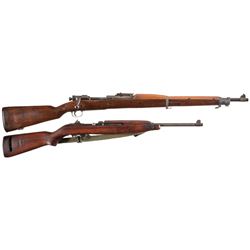 Two U.S. Long Guns -A) U.S. Springfield Model 1903 Bolt Action Rifle