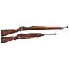 Image 1 : Two U.S. Long Guns -A) U.S. Springfield Model 1903 Bolt Action Rifle
