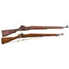 Image 1 : Two U.S. Bolt Action Rifles -A) U.S. Remington Model 1917 Rifle