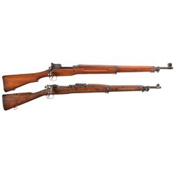Two U.S. Bolt Action Rifles -A) U.S. Remington Model 1917 Rifle