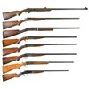 Image 1 : Collector's Lot of Eight Stevens Sporting Single Shot Shotguns -A) Savage/Stevens Model 9478 10 Gaug
