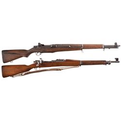 Two U.S. Military Rifles -A) U.S. Winchester M1 Garand Semi-Automatic Rifle
