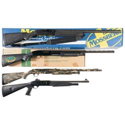 Four Shotguns -A) Mossberg Model 935 Semi-Automatic Shotgun with Box