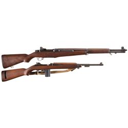 Two U.S. Semi-Automatic Long Guns -A) U.S. Harrington & Richardson M1 Garand Rifle