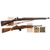 Image 1 : Two U.S. Military Longarms -A) U.S. Remington Model 1903A3 Bolt Action Rifle