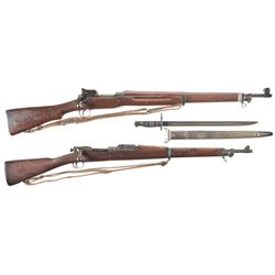 Two U.S. Military Bolt Action Rifles -A) U.S. Eddystone Model 1917 Rifle
