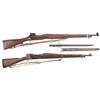 Image 1 : Two U.S. Military Bolt Action Rifles -A) U.S. Eddystone Model 1917 Rifle
