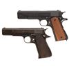 Image 1 : Two Semi-Automatic Pistols -A) Colt Commercial Government Model Pistol