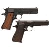 Image 2 : Two Semi-Automatic Pistols -A) Colt Commercial Government Model Pistol