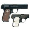 Image 2 : Two Colt Semi-Automatic Pistols -A) Colt Model 1903 Pocket Hammerless Pistol