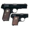 Image 2 : Collector's Lot of Two Colt Semi-Automatic Pistols -A) Colt Model 1908 Pocket Hammerless Pistol